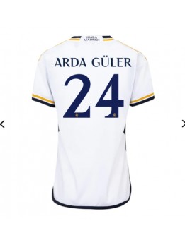 Ženski Nogometna dresi replika Real Madrid Arda Guler #24 Domači 2023-24 Kratek rokav